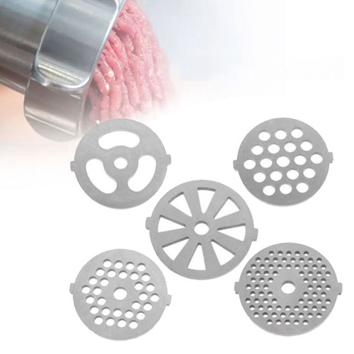 1 pz piastra tritacarne parti tritacarne macinacarne rete piastra foro carne acciaio inox - Foto 8 di 15