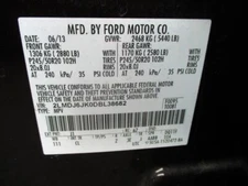 Used Automatic Transmission Assembly fits: 2013 Lincoln Mkx AT 6 Speed 3.7L FWD