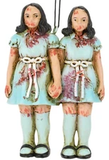Tree Buddees Creepy Twins Spooky Halloween / Christmas Scary Decor Ornaments