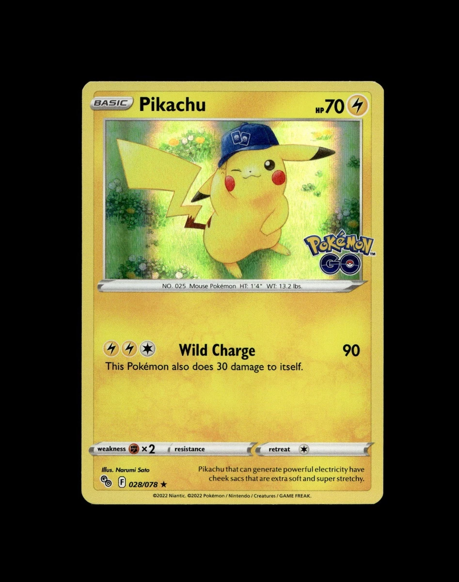 Pikachu 028/078 Pokémon GO for sale | eBay