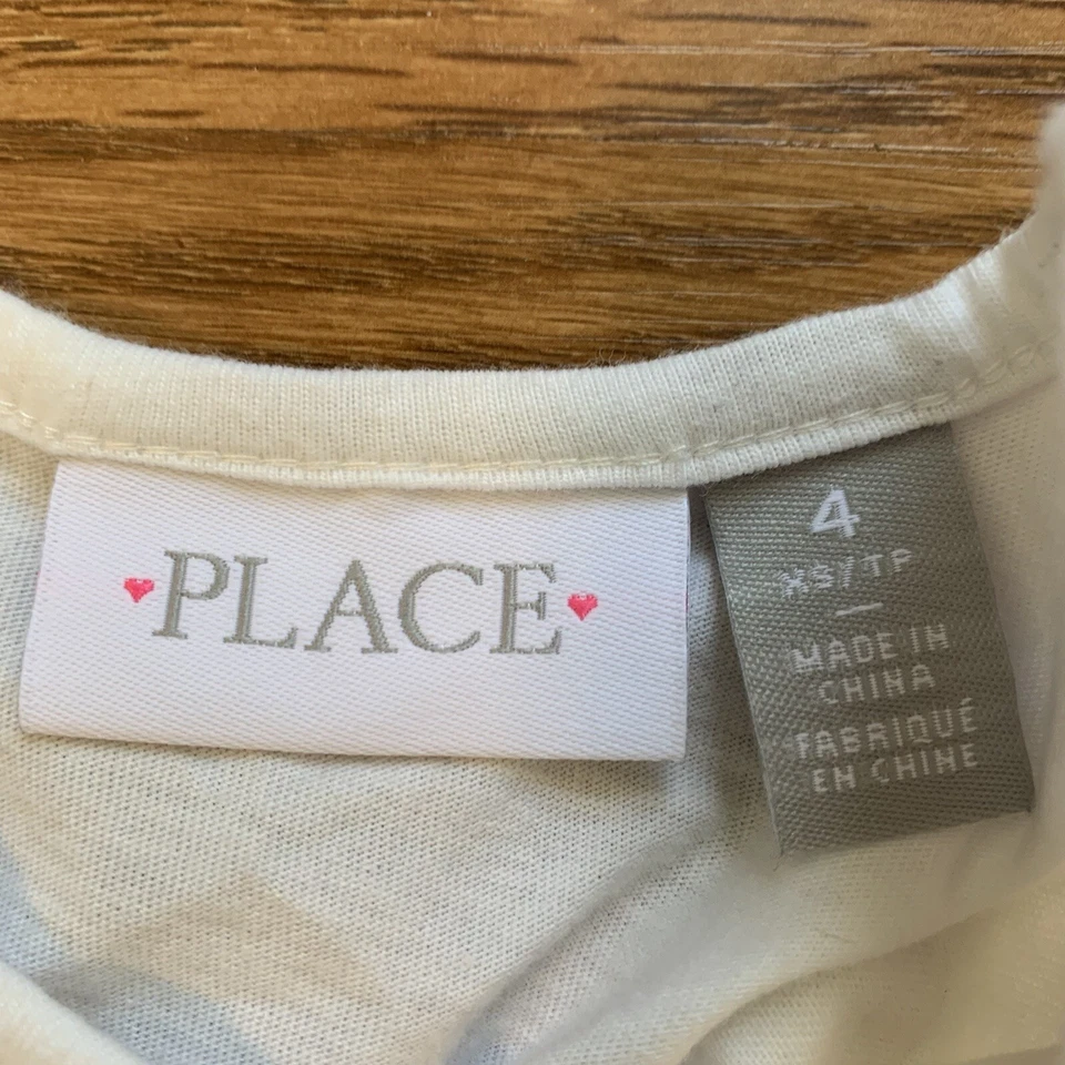 Vestido de Fiesta The Children’s Place Niñas Talla 4 XS Primavera Pascua Verano Vestido Usado en Excelente Condición! Foto 4 de 4