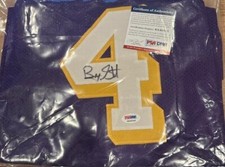Byron Scott Autographed Purple Los Angeles Lakers Jersey- PSA/DNA