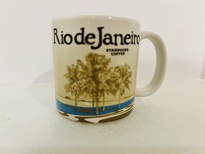 Rio de janeiro Starbucks coffee MINI Mug Global Icon City 3oz 2015