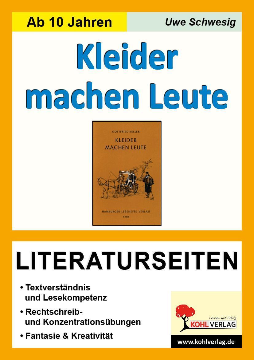 Thumbnail - Kleider Machen Leute - Literaturseiten Uwe Schwesig