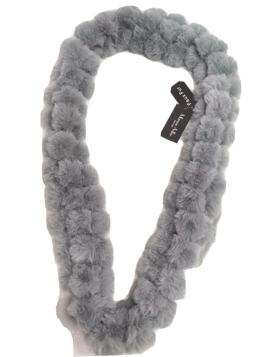 marcus adler faux fur scarf