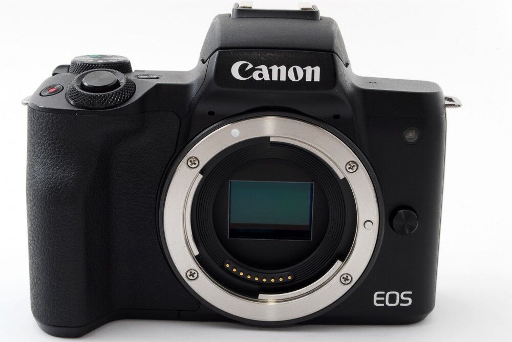 Canon EOS Kiss M/M50 24.0MP 15-45mm Lens Black [Exc++++] w/Box,8GB SD  Japan[jkh]