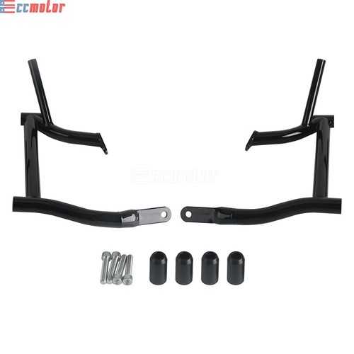 Saddlebag Brackets Guards Crash Bar For Harley Touring FLHR FLHX FLTR 2009-2024 - Picture 4 of 7