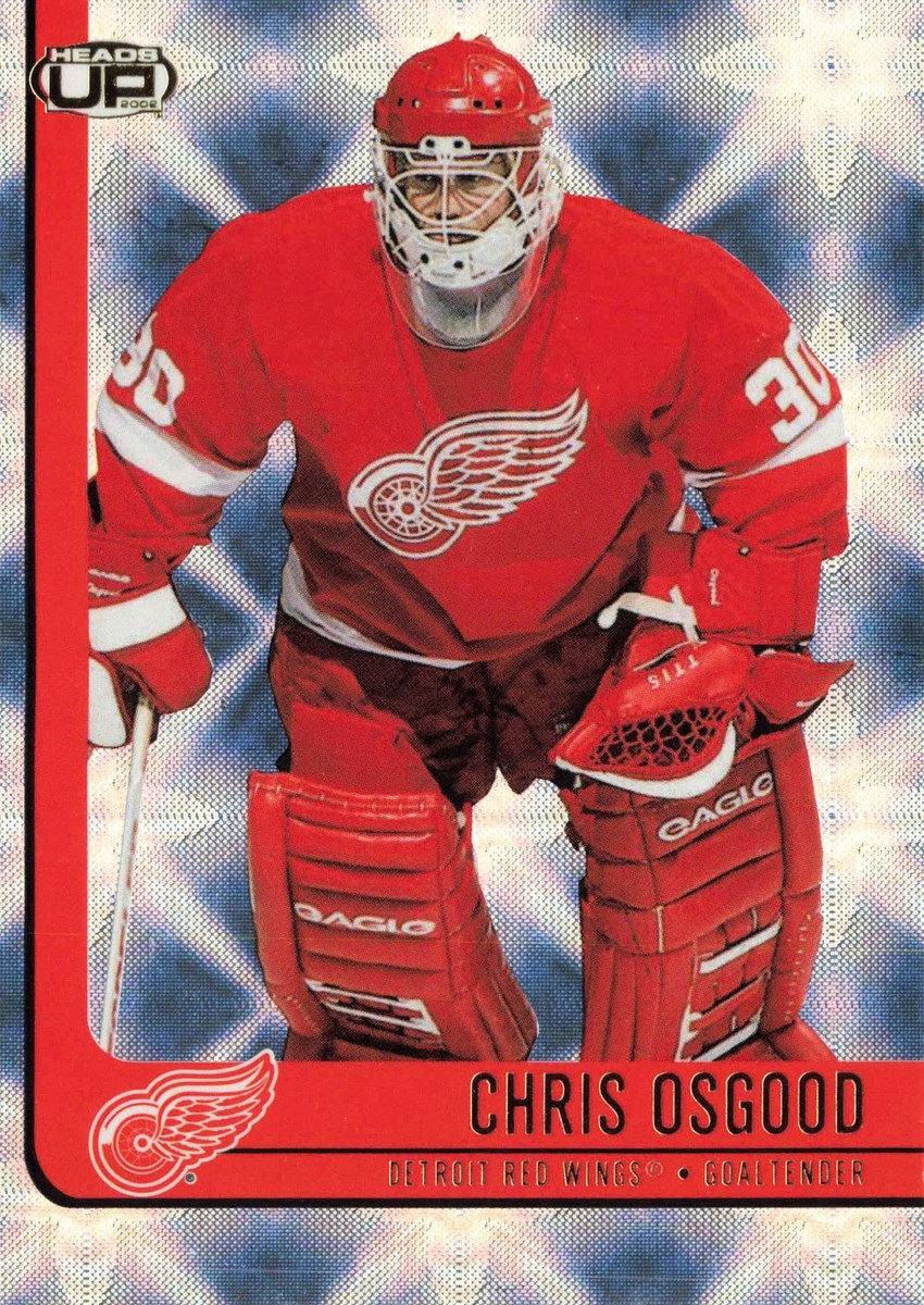 Chris Osgood 2001 Pacific Heads Up #36 Detroit Red Wings | eBay