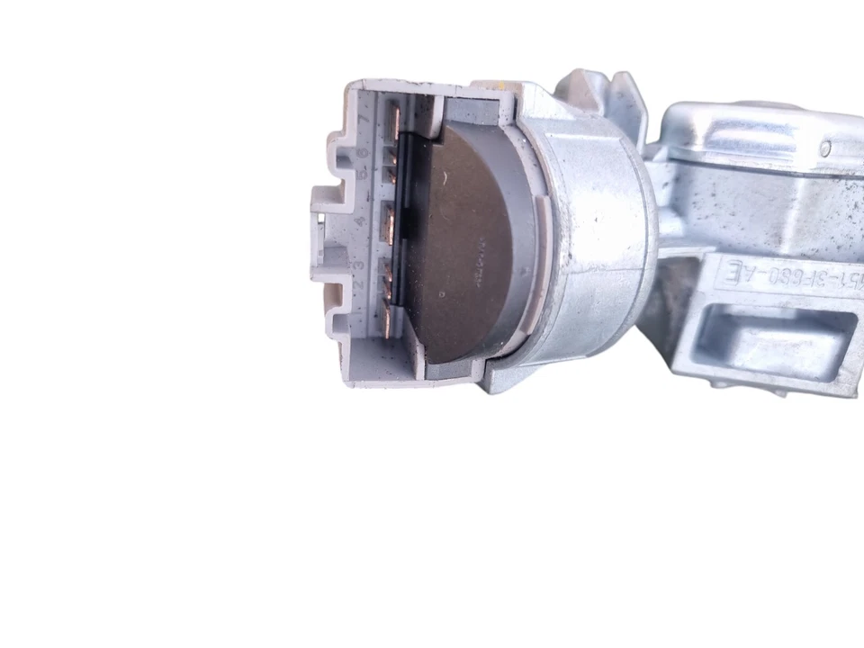 06-10 FORD FOCUS MK2 C-MAX IGNITION BARREL LOCK 2KEYS SET 3M51-3F880-AE (UP) - Image 4 of 4