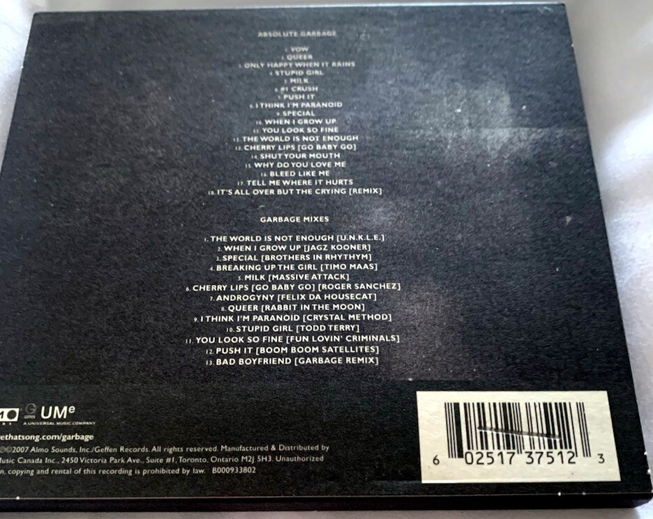 その他 Garbage [CD] GARBAGE-ABSOLUTE GARBAGE:LIMITED EDITION-2CD-(Alternative