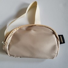 Crossbody Bag women's/girls Fanny Pack Belt Bag, Beige/Ivory - size 1L - NEW