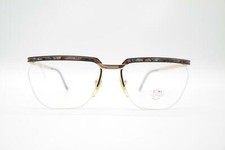 Vintage Sting 5031 Gold Multicolored Semirimless Glasses Eyeglass Frame NOS
