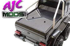 Bed Tonneau Cover Upgrade for Traxxas TRX6 G63 AMG 6x6 RC Crawler Carbon Fiber