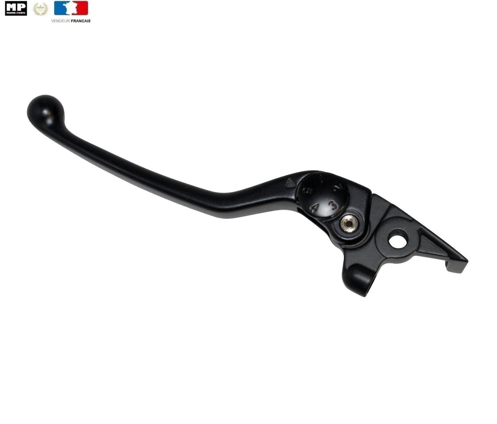 Levier de frein gauche Yamaha T-Max 500 et 530 en aluminium noir