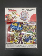 Disney Junior MIckey Mouse  Friends Bath Tub Foam Stickers  Net Bag