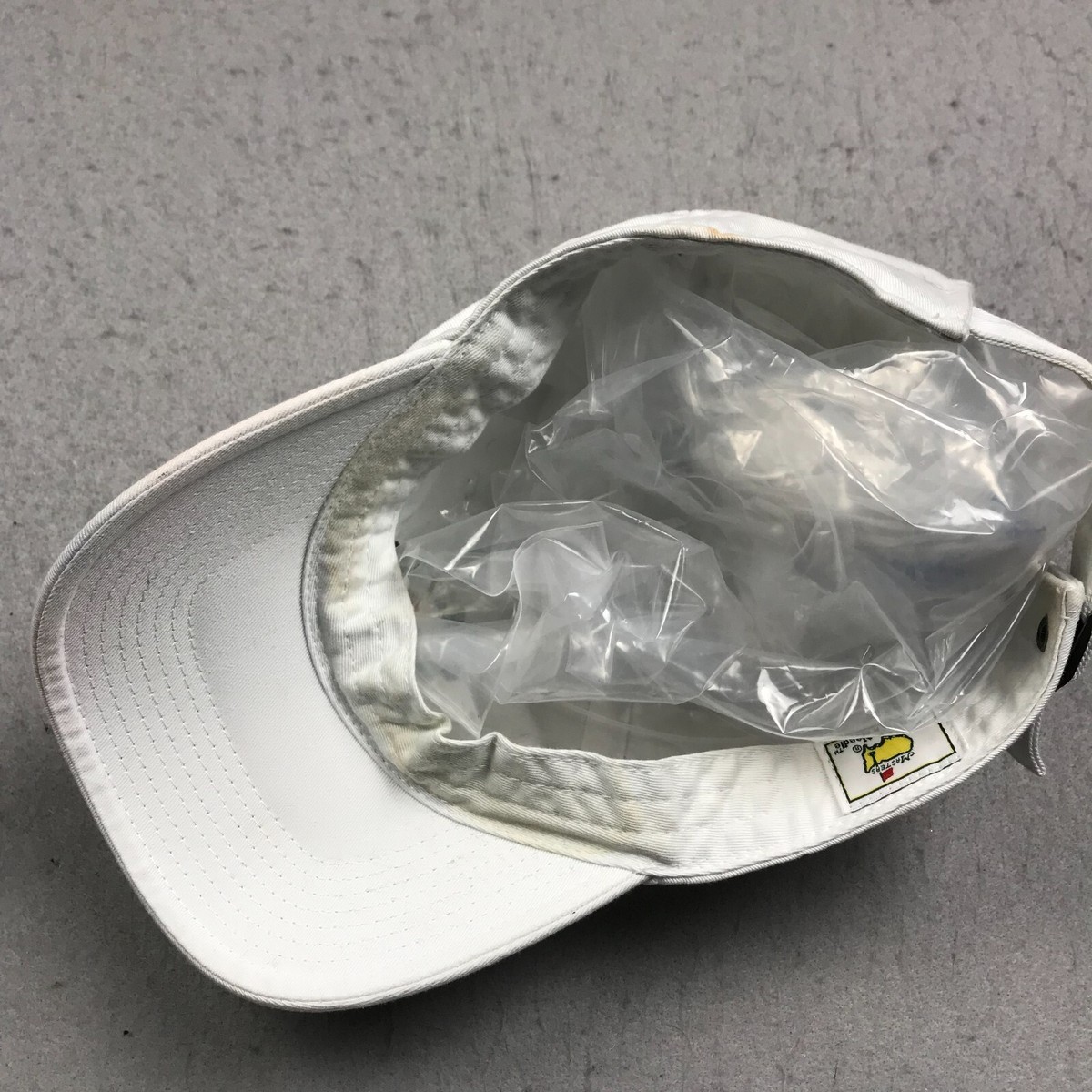 Masters Golf Hat Adult One Size White 2017 Adjustable