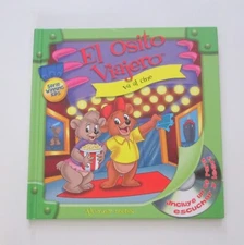 El Osito Viajero Children Book With CD Spanish Language Hardcover 2009