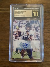 CGC 10 PRISTINE 2020 Jordan Love Panini Luminance Rookie Autograph #143 /299