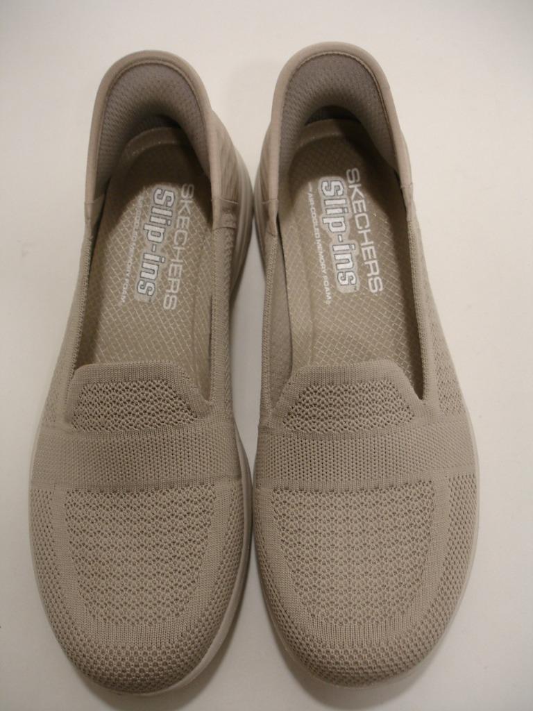 denden☆ WMNS) Skechers On-The-Go Flex-Serene Slip-Ins 'Black White' 136541