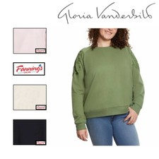 Gloria Vanderbilt Ladies' Crewneck Pullover with Lace W/ Detail Soft G21