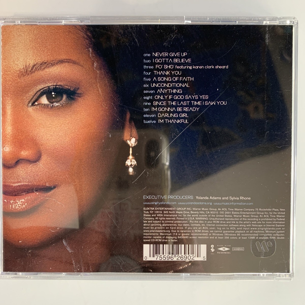 ヨランダ・アダムス／ビリーヴ Amazon.com: Believe: CDs & Vinyl