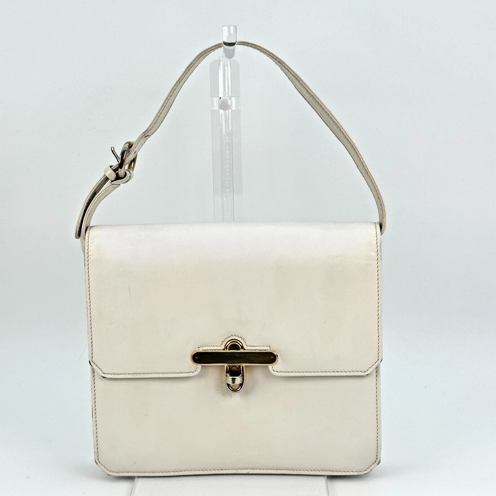 Sac à main vintage Gucci en cuir authentique du Japon