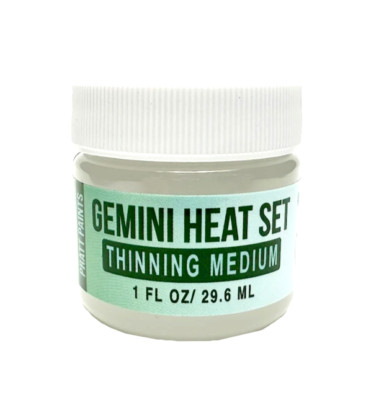Thinning Medium Varnish 1 oz, Gemini Heat Set Paint, Brand New! Non-toxic