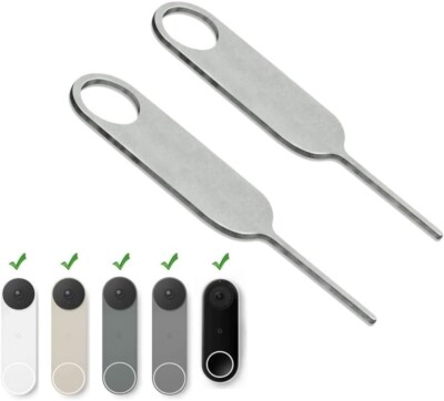 Video Doorbell Security Pin Key Release Removal Tool with Portable Key Kit, NEW