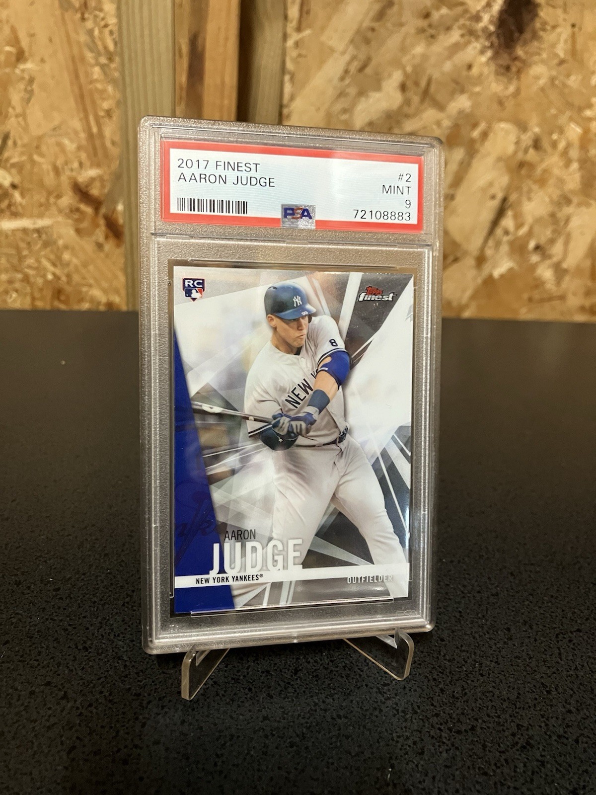 2017 Topps Finest - Aaron Judge #2 (RC) view 1