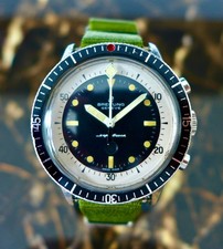 A Rare Vintage 1960s Breitling Superocean "Slow Chrono" Divers Watch Ref. 2005
