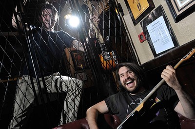 Sam McTrusty Barry McKenna of Scottish rock band Twin Atlantic at - Old Photo 5