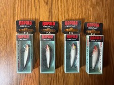 (LOT OF 4) RAPALA ORIGINAL F-5 1/16oz. SILVER *NEW*