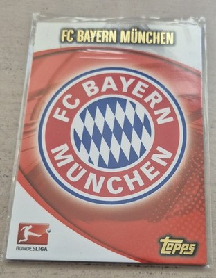 TEAM LOGO, BAYERN MÜNCHEN, 2014-2015 TOPPS CHROME BUNDESLIGA