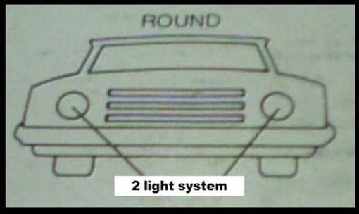 2 faróis de halogênio 12v para SAAB 1959-1971 substituir lâmpadas escuras - Imagem 4 de 4