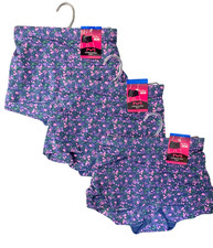 Maidenform Boyshort 3 Pack Dream Microfiber 40774 Navy Twilight 8/XL