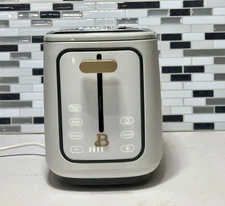 Beautiful 2 Slice Touchscreen Toaster - White