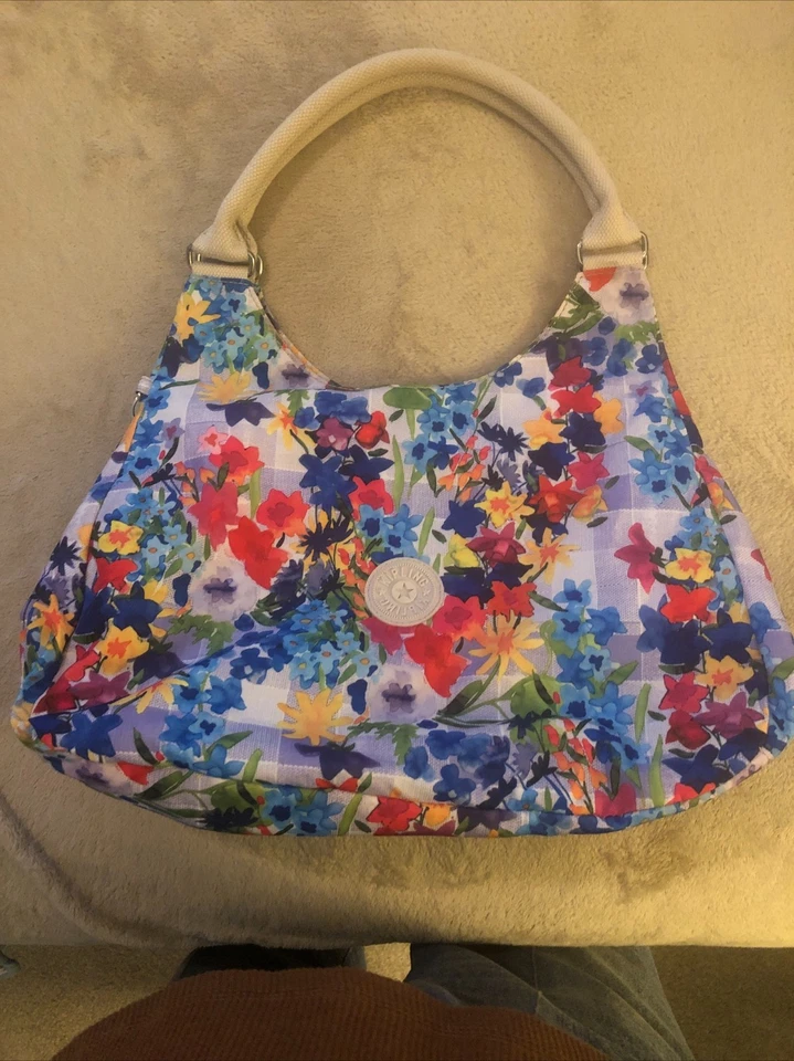 Сумка Kipling Carine сумка через плечо цветочный дизайн органайзер обезьяна Луиза - Изображение 2 из 4