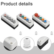 Bo?te de commande innovante ?? bouton poussoir ??tanche 22 mm pour dispositifs