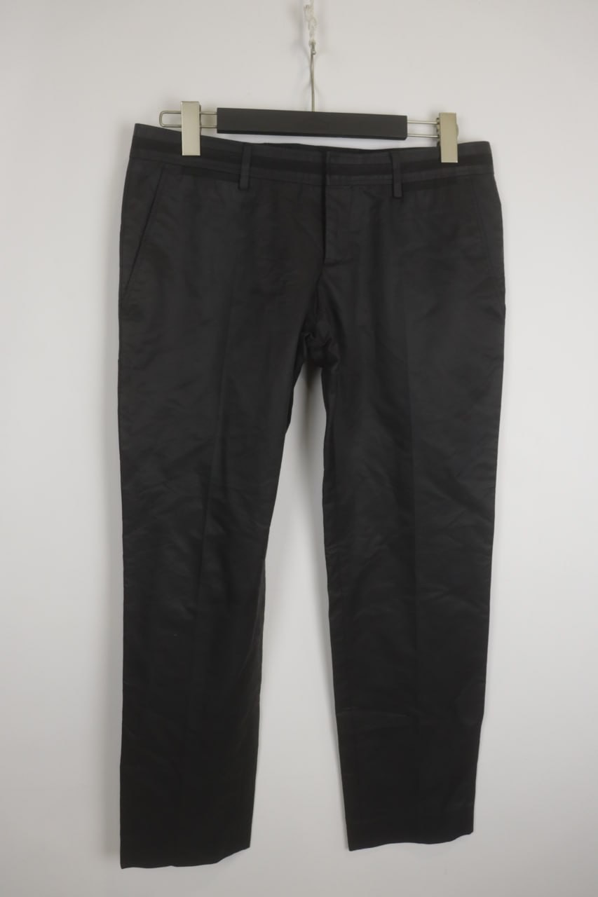DOLCE&GABBANA D&G Black Women's Chino Pants Trouser Size 48