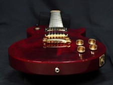 Gibson Les Paul Studio E-Gitarre Mahagoni Ahorn Palisander 2001 Weinrot