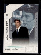 2001-02 Fleer Flair Pau Gasol Rookie RC #/1500 Grizzlies