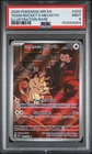 2025 POKEMON DESTINED RIVALS ILLUSTRATION RARE #203 TEAM ROCKET'S MEOWTH PSA 9