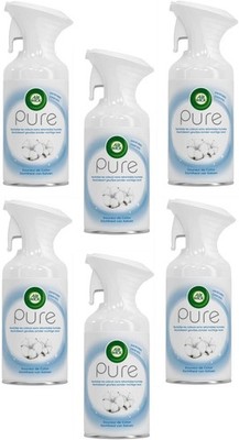Air Wick Spray Pure Zarte Baumwolle 250 ml, 6 Stück