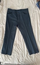 Wrangler 82HU Sta Prest Pants Men's 36x 30 Wrancher Cowboy Dress Jeans