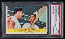 1958 Topps Sluggers Supreme ( ) Ted Kluszewski Williams #321 PSA 4 HOF 0g70