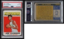 1971-72 Topps Kareem Abdul-Jabbar (Lew Alcindor on Card) #100 PSA 4 HOF
