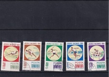 SA10 Romania 1964 Balkan Games used stamps