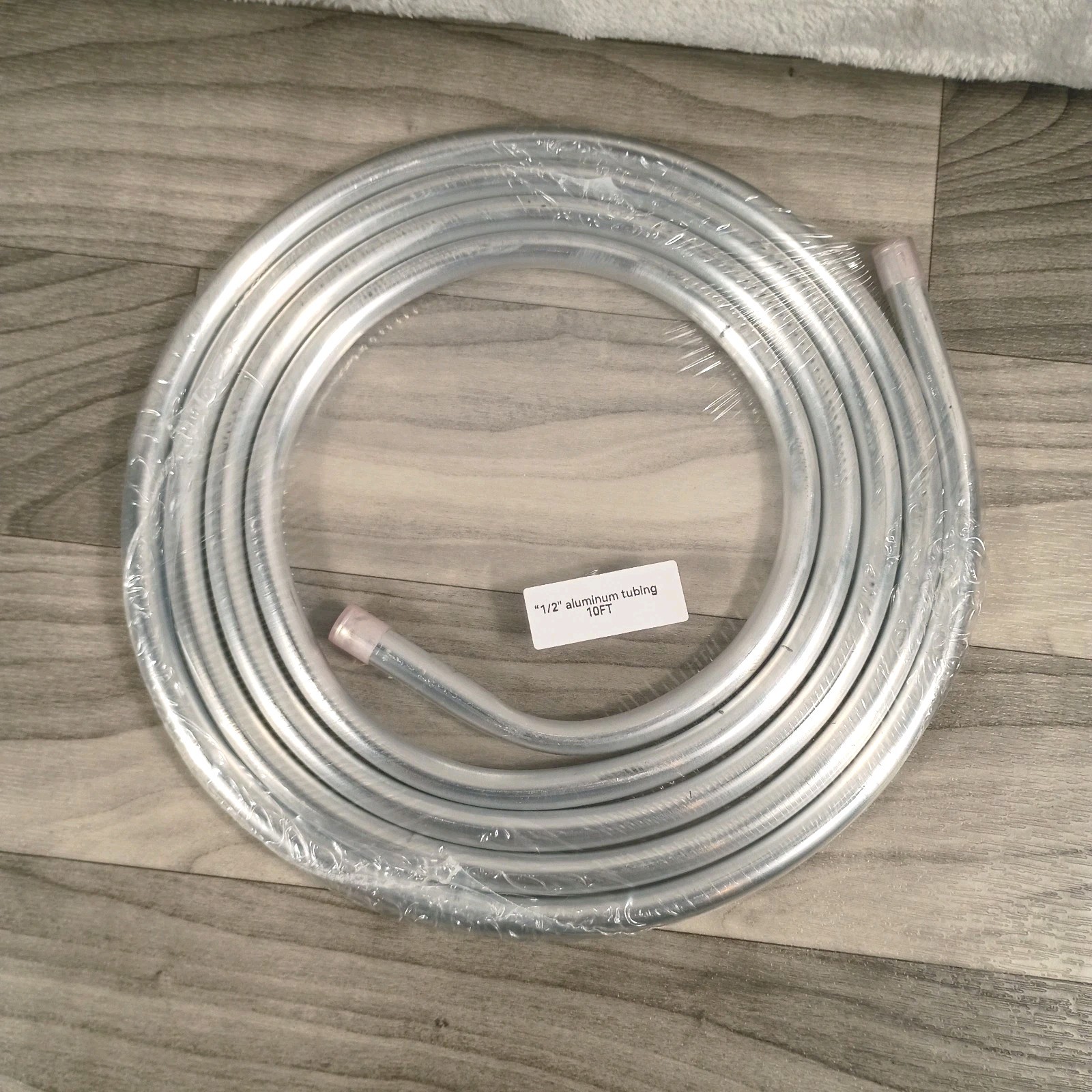 1/2" Aluminum Hard Tubing 0.039 Wall Thickness  10ft Length