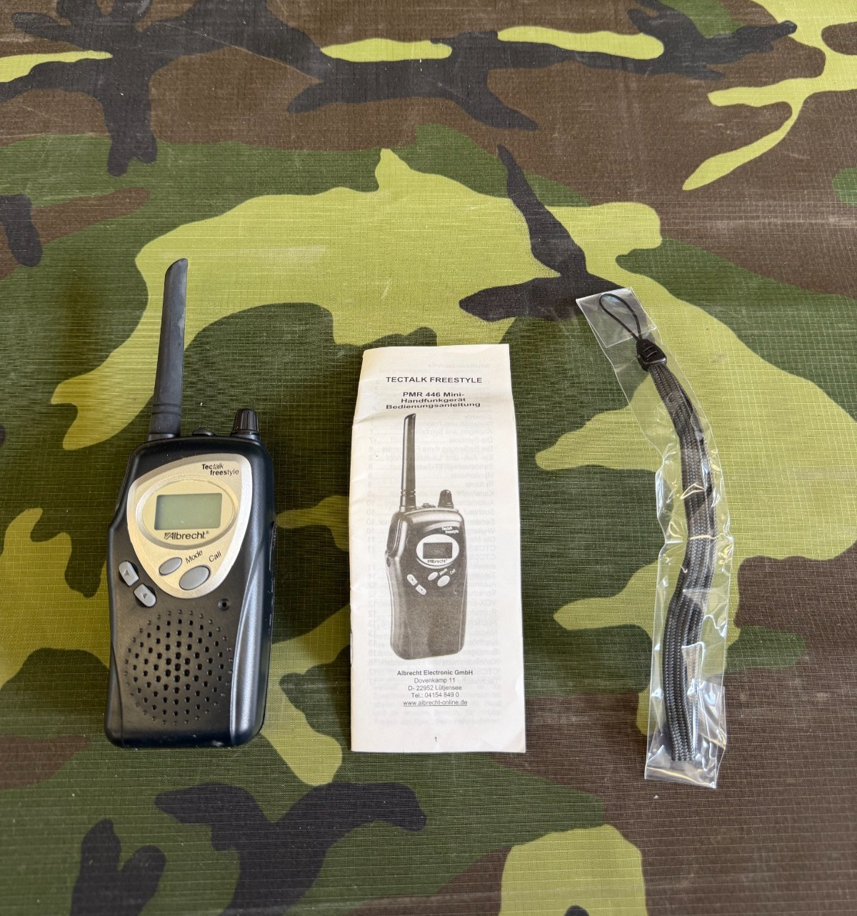 Albrecht Tectalk Freestyle PMR446 Funkgerät – Walkie Talkie TOP!!!