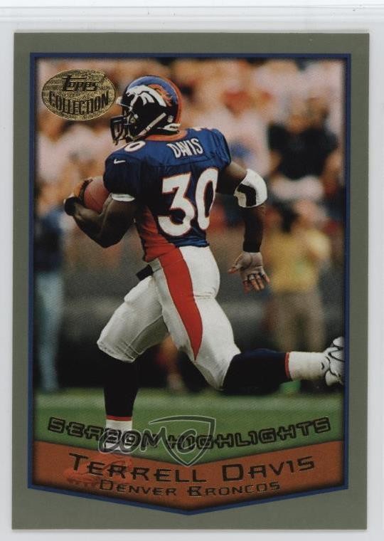 1999 Topps Topps Collection Terrell Davis #323 HOF 1pj5